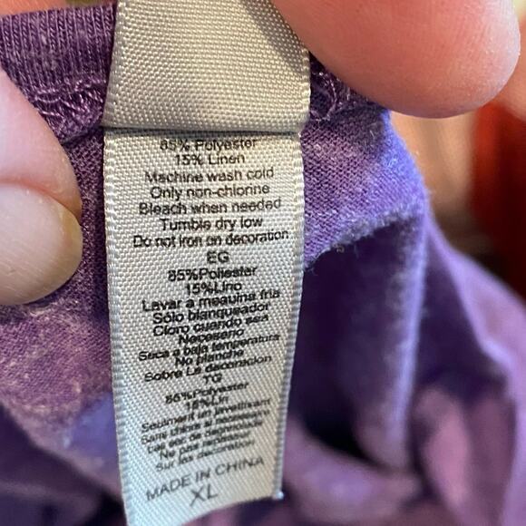 Palm Springs California Linen Destination Tee Girls XL - Picture 5 of 5